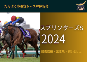 スプリンターズステークス2024画像