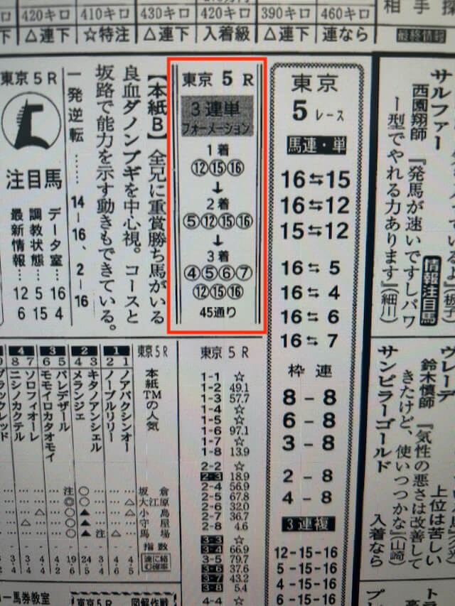 ベストホース2025年2月9日競馬新聞